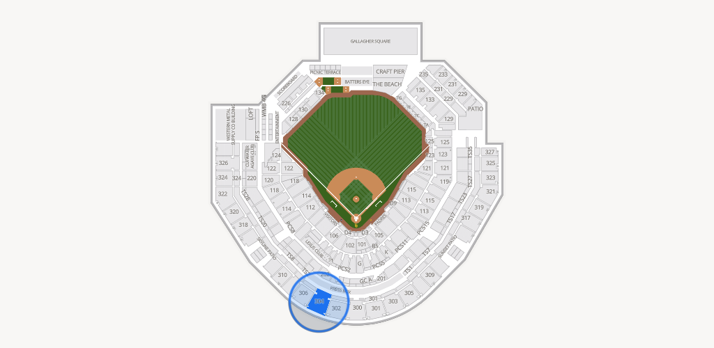 Petco Park Seating Chart
