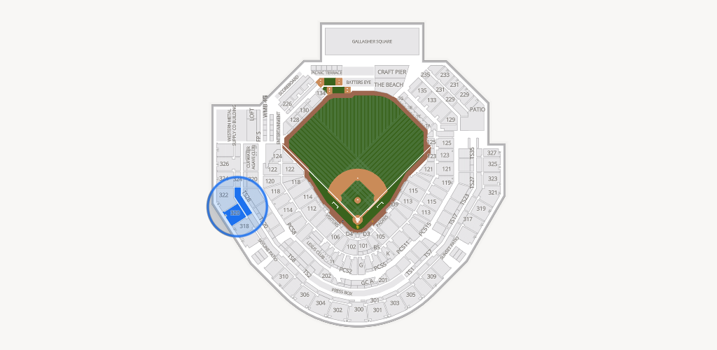 Petco Park Seating Chart