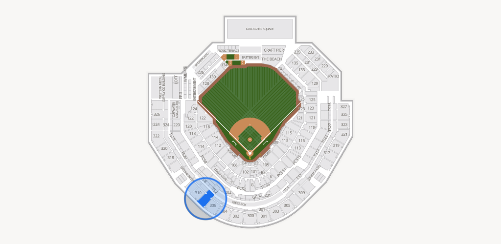 Petco Park Seating Chart