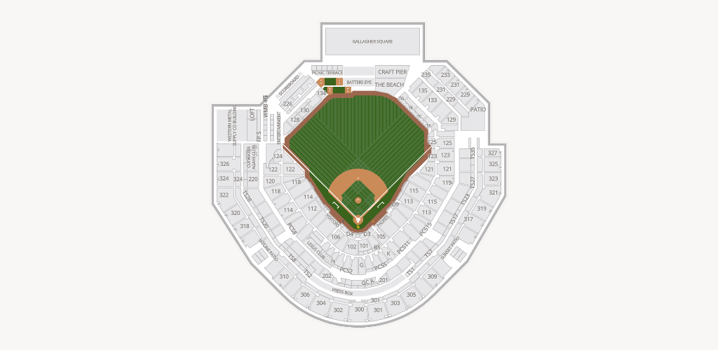 Petco Park Seating Chart