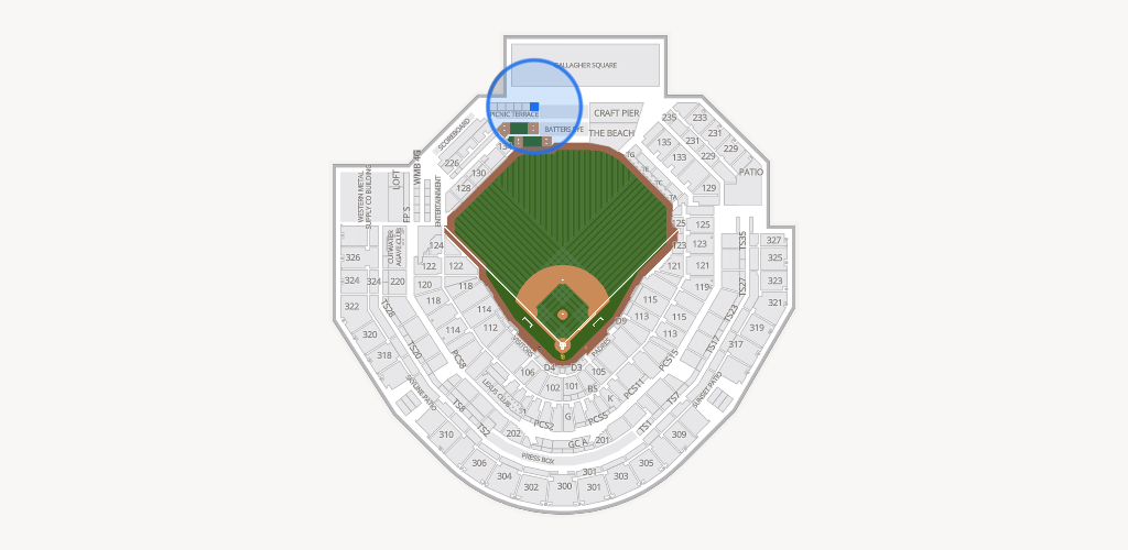 Petco Park Seating Chart