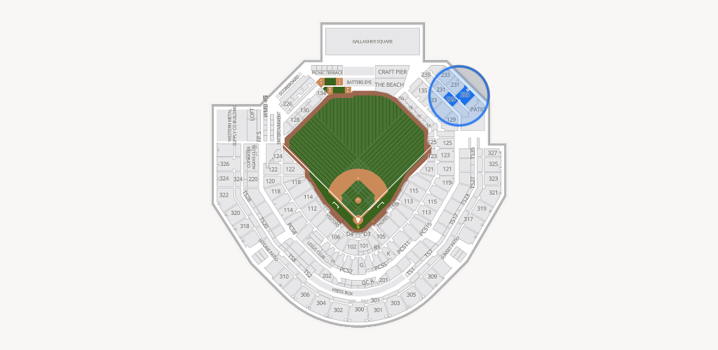 Petco Park Seating Chart