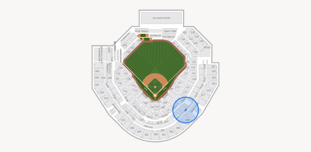 Petco Park Seating Chart