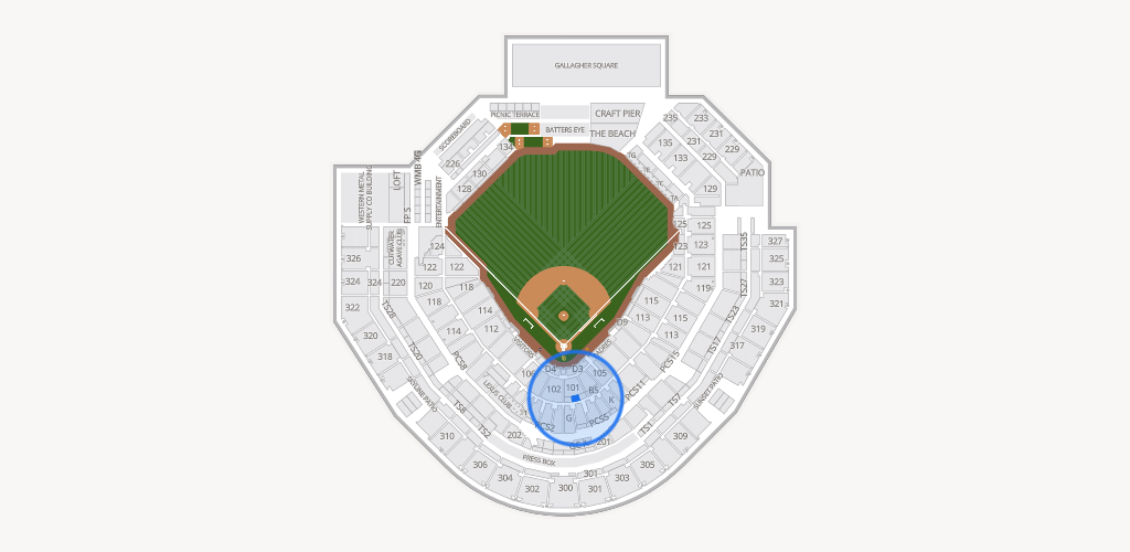 Petco Park Seating Chart