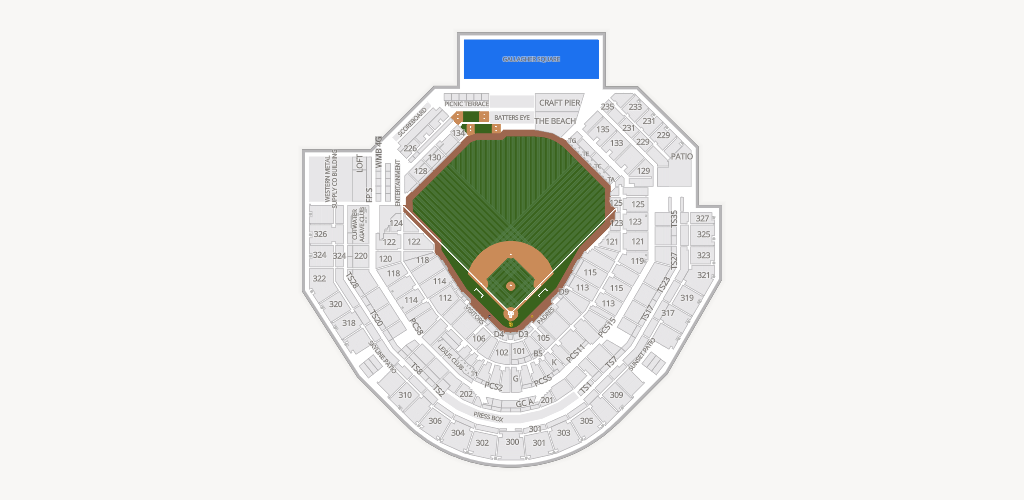Petco Park Seating Chart