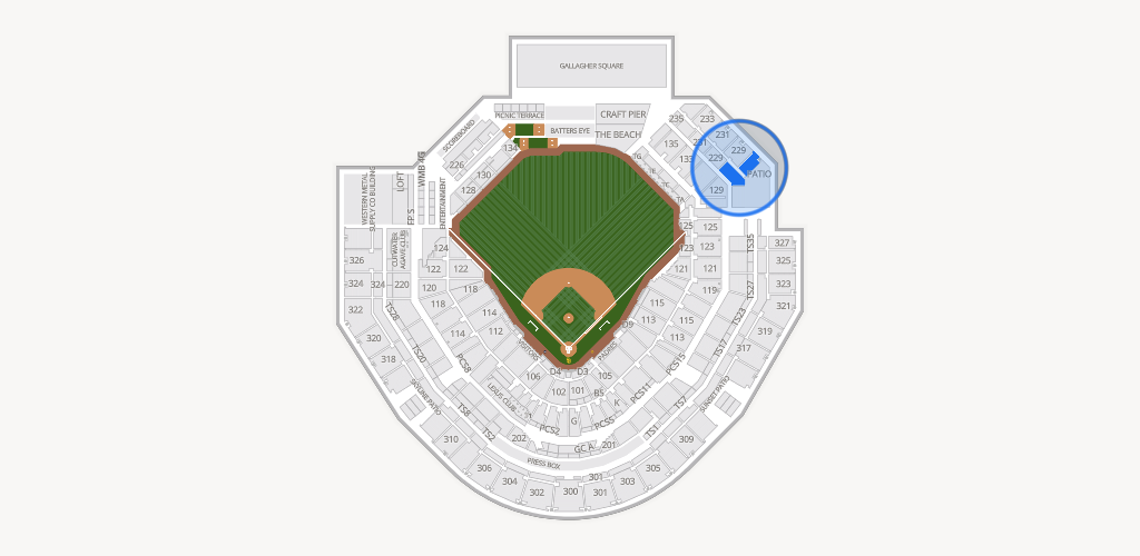 Petco Park Seating Chart