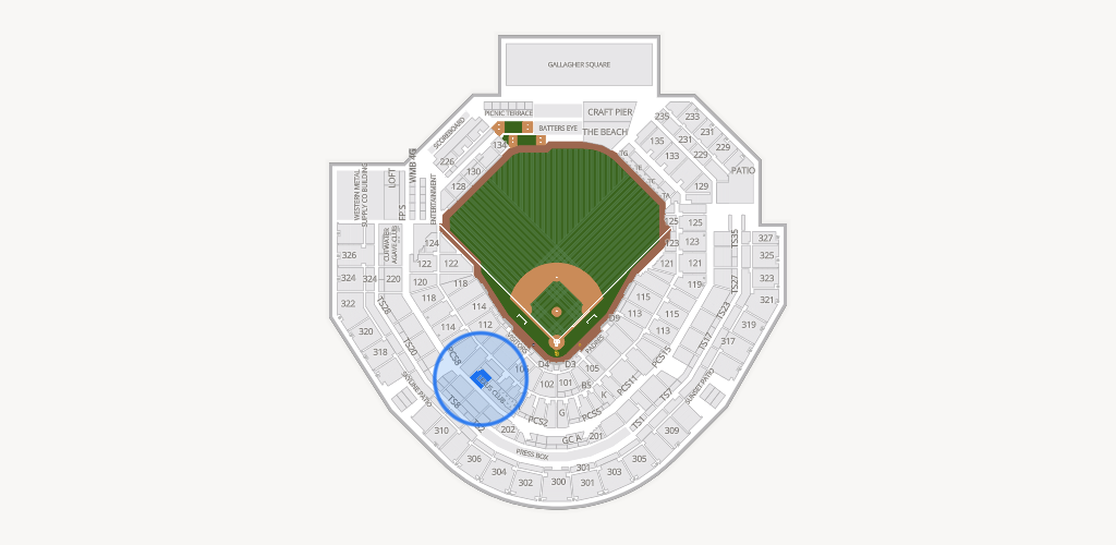 Petco Park Seating Chart