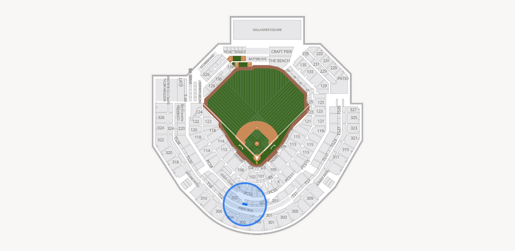 Petco Park Seating Chart