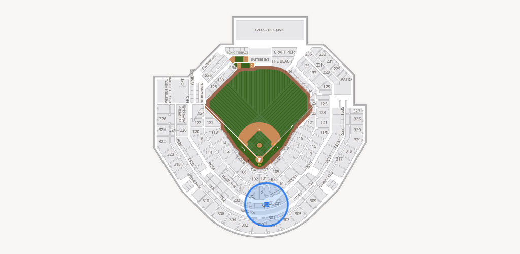 Petco Park Seating Chart