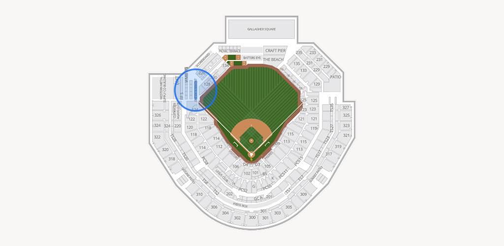 Petco Park Seating Chart