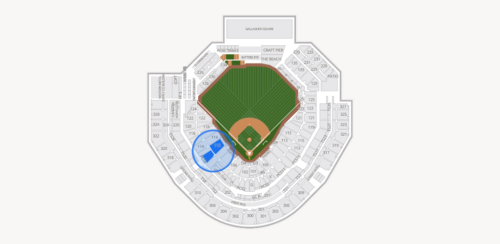 Petco Park Seating Chart