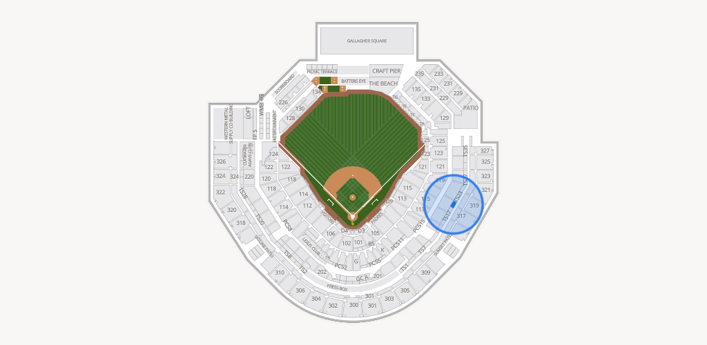Petco Park Seating Chart