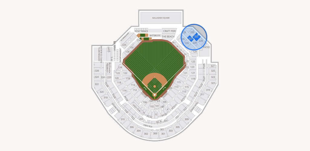 Petco Park Seating Chart