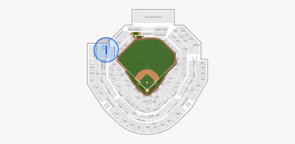 Petco Park Seating Chart