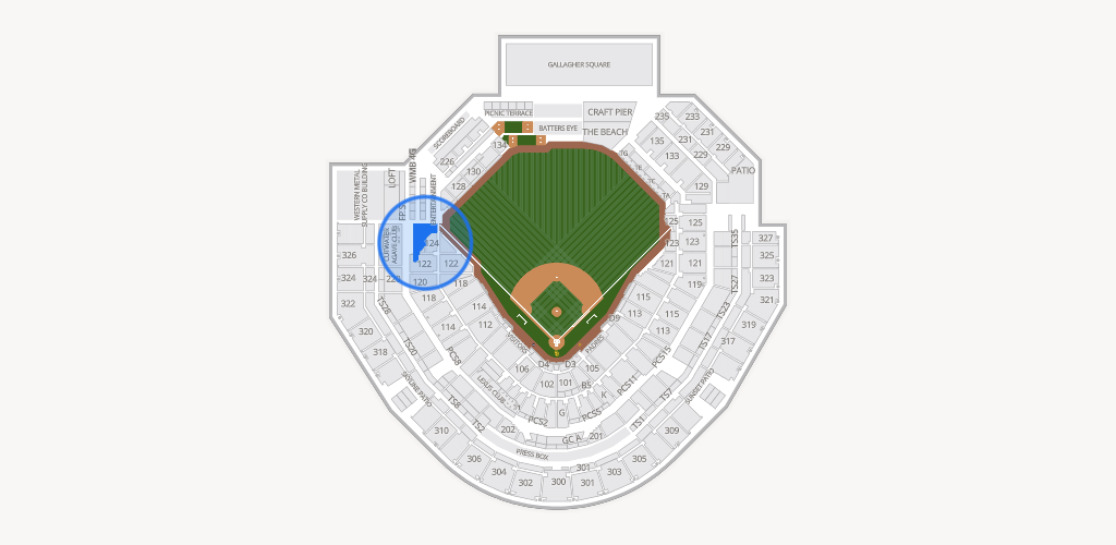 Petco Park Seating Chart