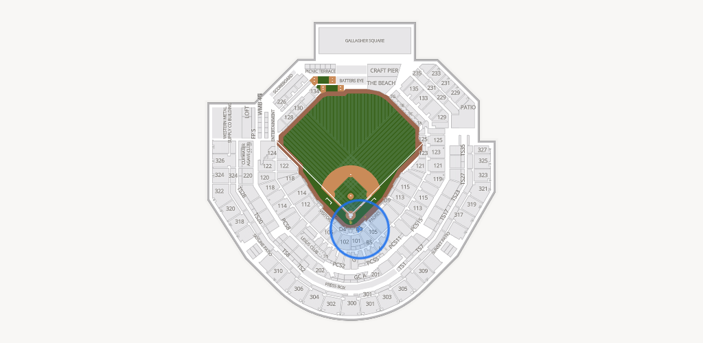 Petco Park Seating Chart
