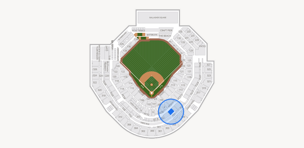 Petco Park Seating Chart