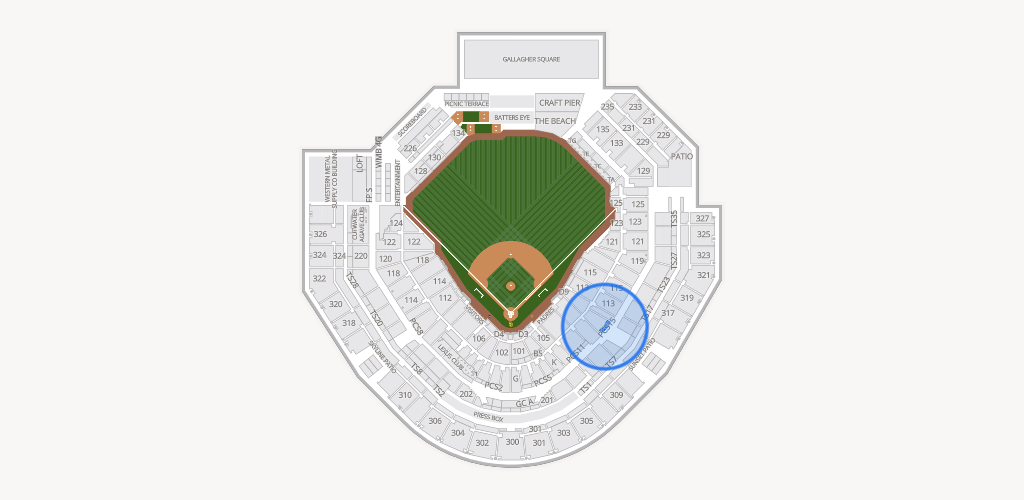 Petco Park Seating Chart