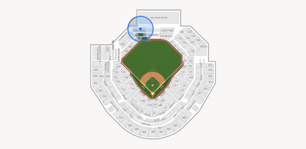 Petco Park Seating Chart
