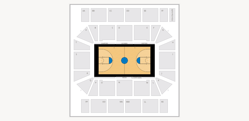 Pete Hanna Center Seating Chart