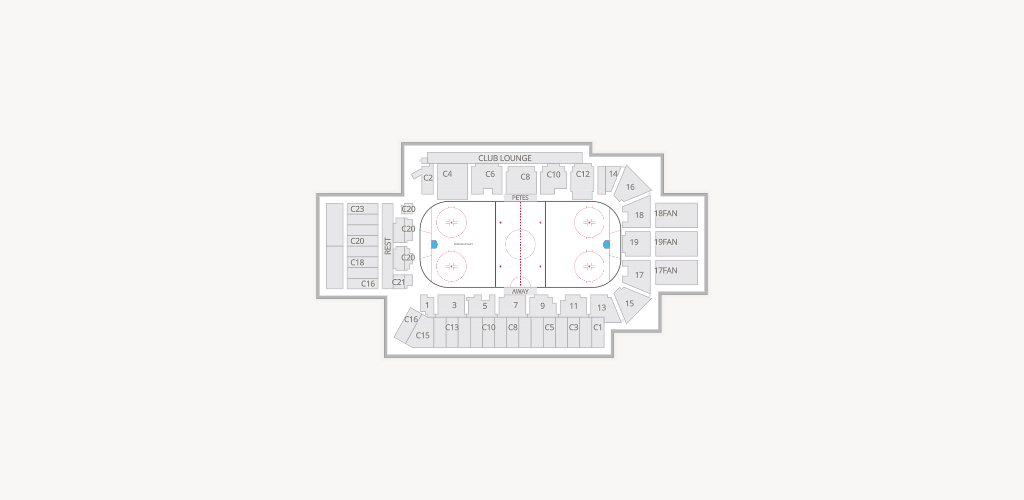Peterborough Memorial Centre Seating Chart