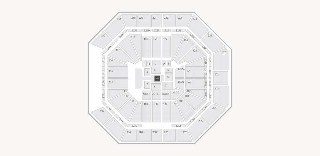Petersen Events Center Seating Chart