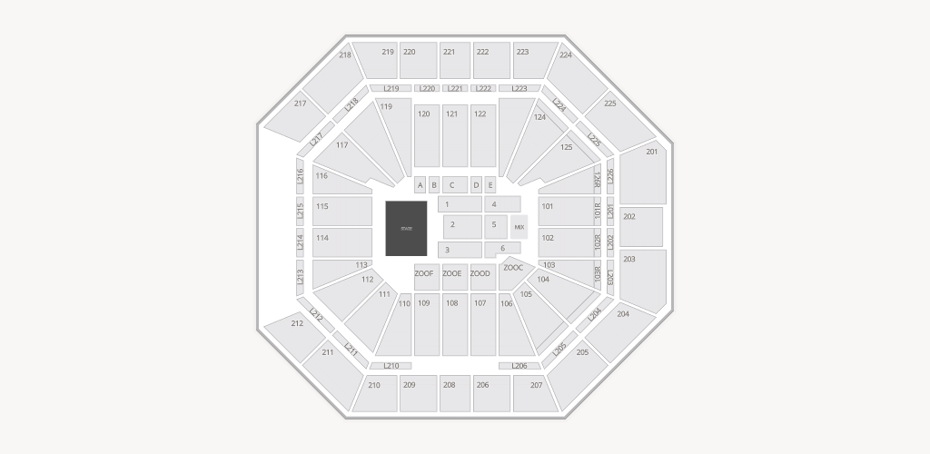 Petersen Events Center Seating Chart