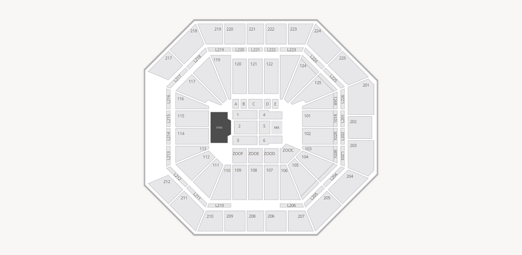 Petersen Events Center Seating Chart