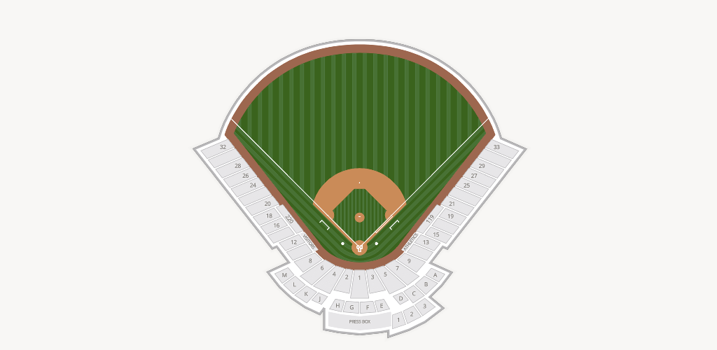 Phoenix Municipal Stadium Seating Chart