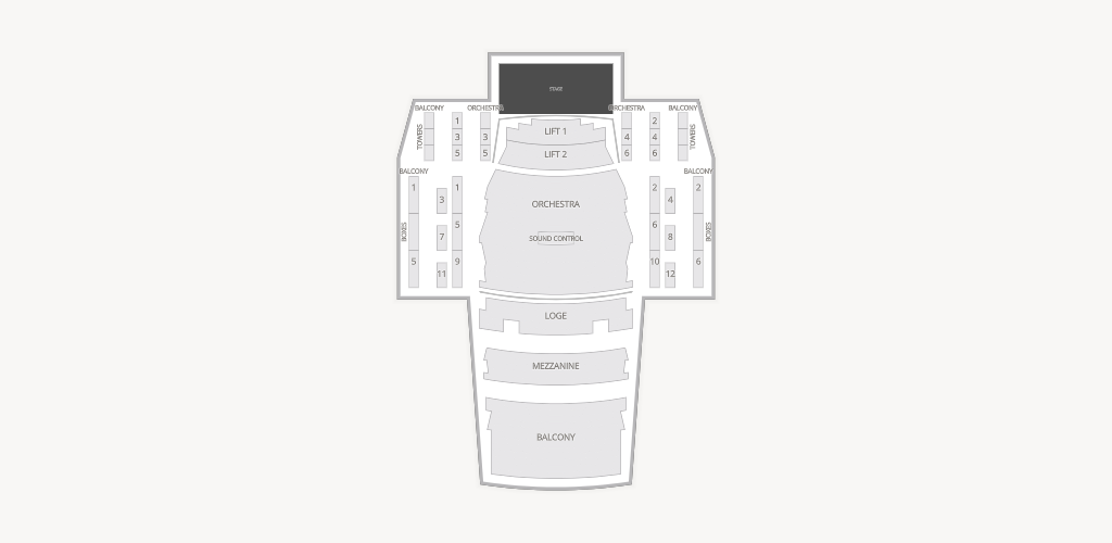 Pikes Peak Center Seating Chart