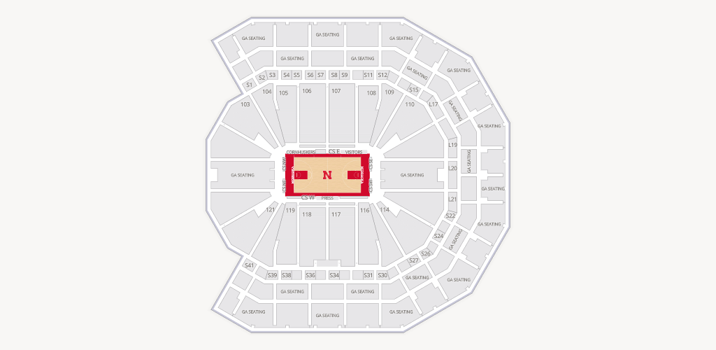 Pinnacle Bank Arena Seating Chart