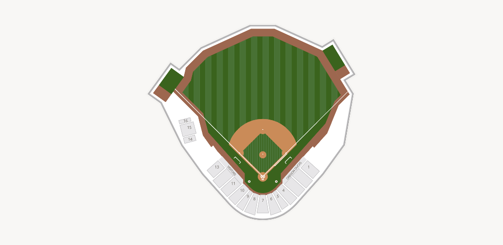 PK Park Seating Chart