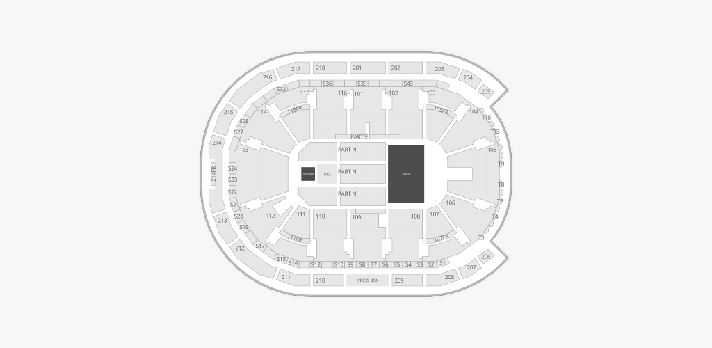 Place Bell Seating Chart