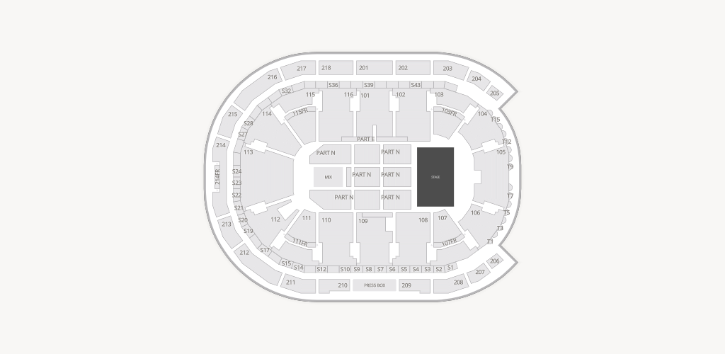 Place Bell Seating Chart
