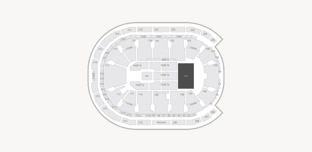 Place Bell Seating Chart