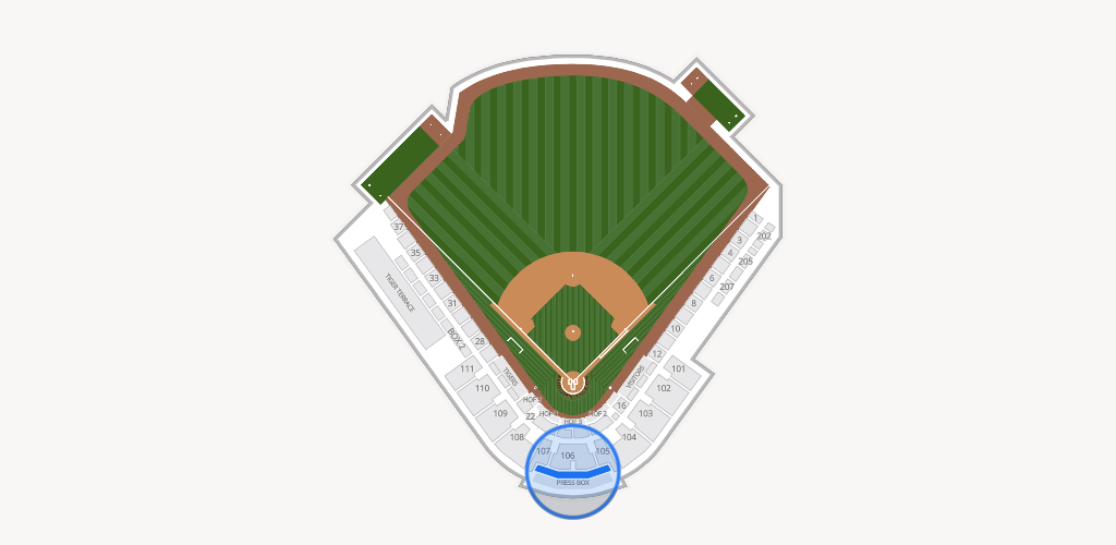 Plainsman Park Seating Chart