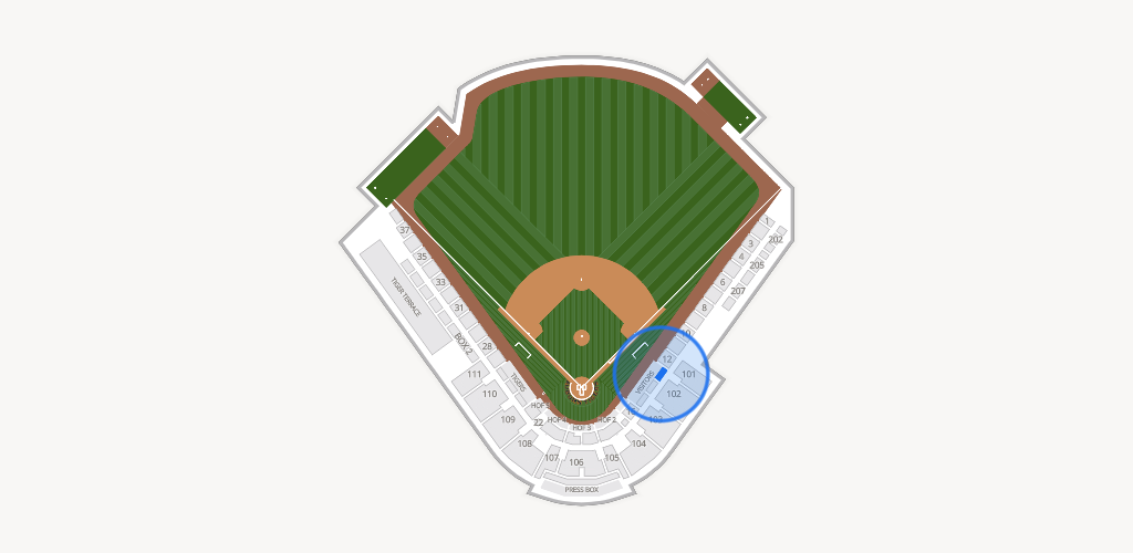 Plainsman Park Seating Chart