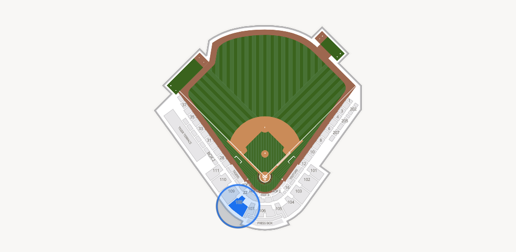 Plainsman Park Seating Chart