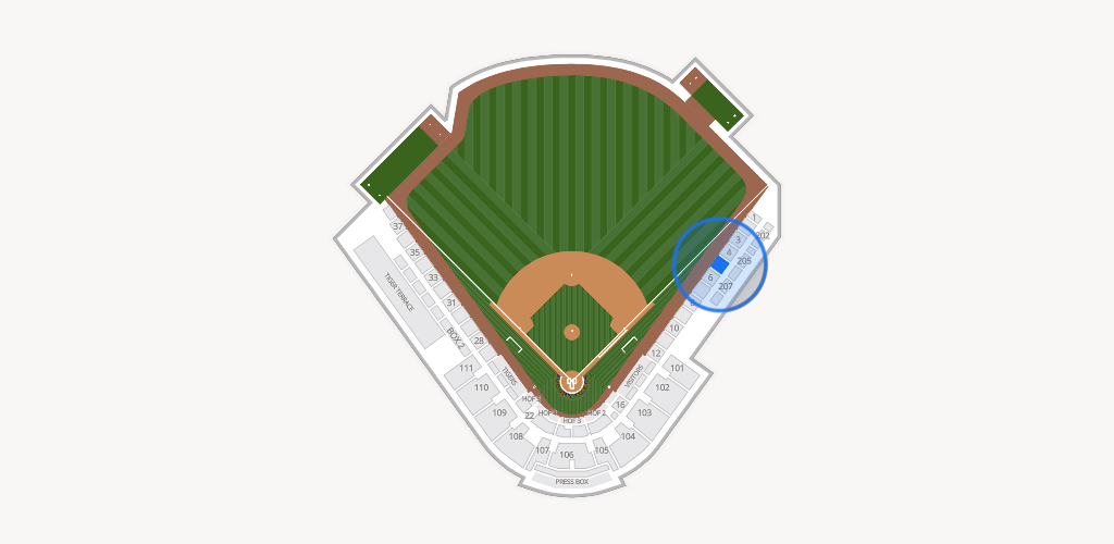 Plainsman Park Seating Chart