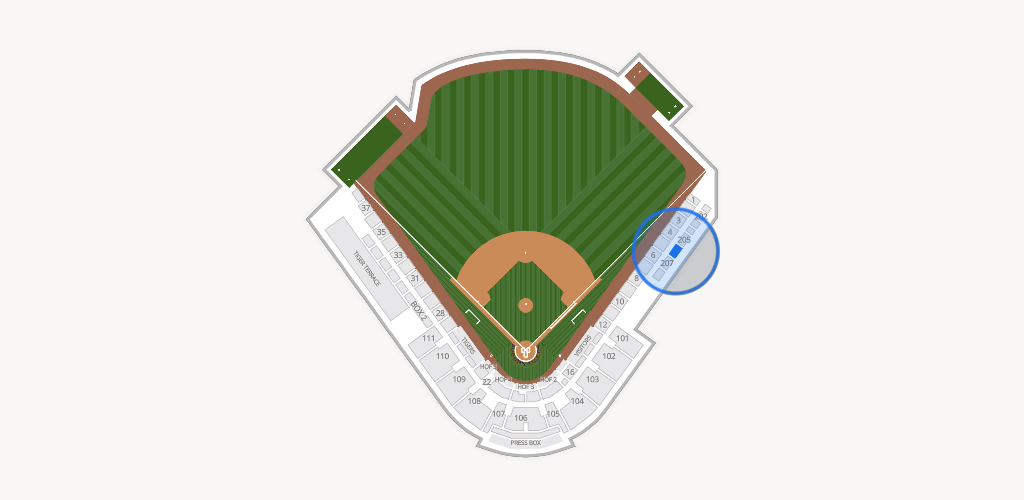 Plainsman Park Seating Chart