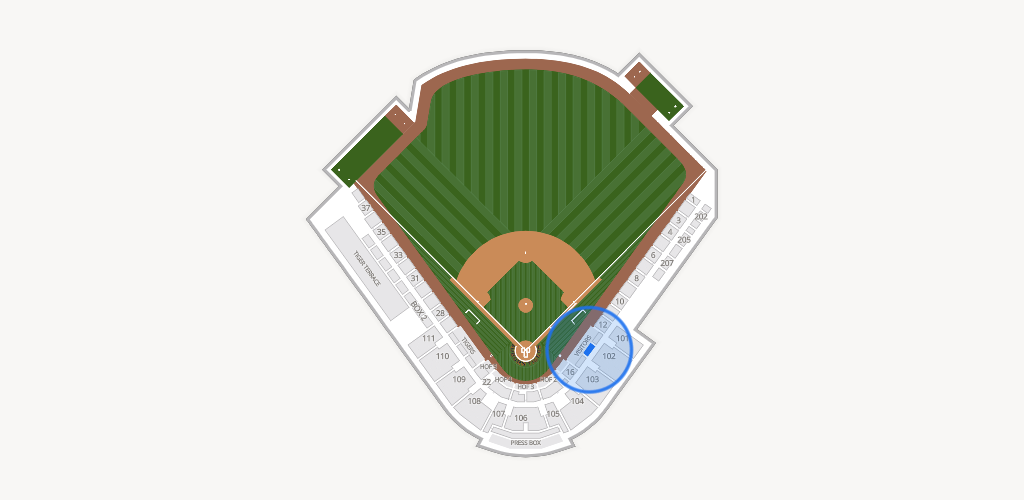 Plainsman Park Seating Chart