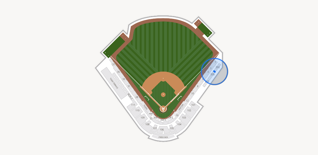 Plainsman Park Seating Chart