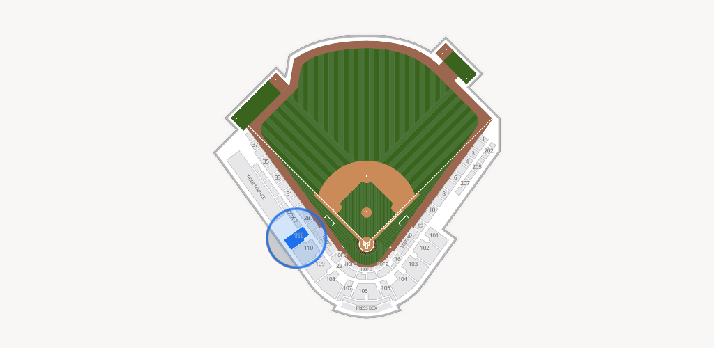 Plainsman Park Seating Chart