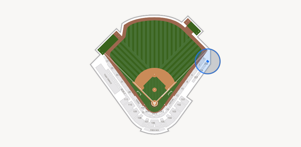 Plainsman Park Seating Chart