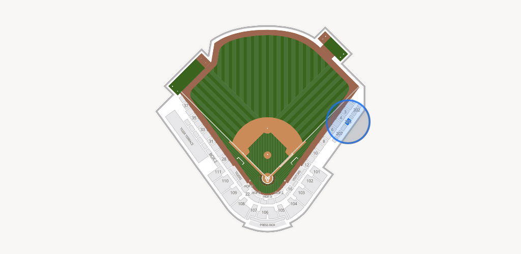 Plainsman Park Seating Chart