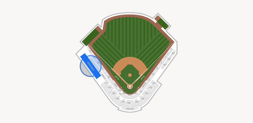 Plainsman Park Seating Chart