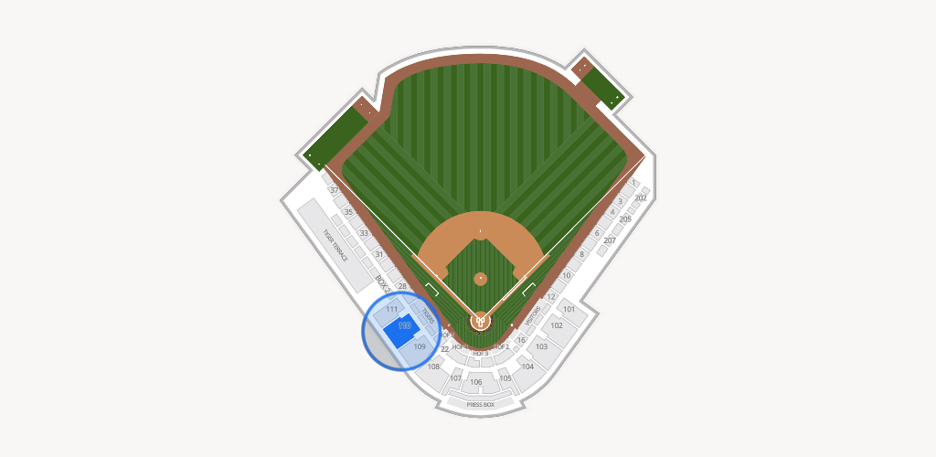 Plainsman Park Seating Chart