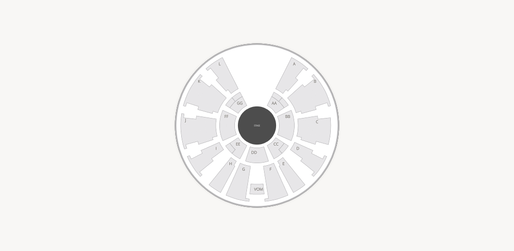National Harbor - Oxon Hill Seating Chart