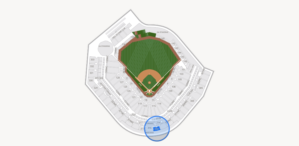 PNC Park Seating Chart