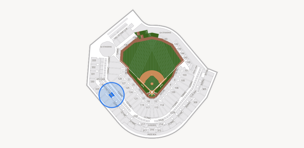 PNC Park Seating Chart